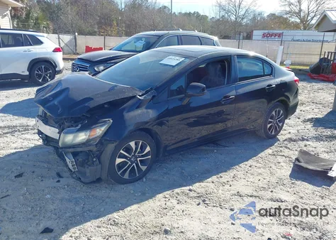 2013 Honda Civic Ex from USA, damaged, VIN 19XFB2F84DE085953
